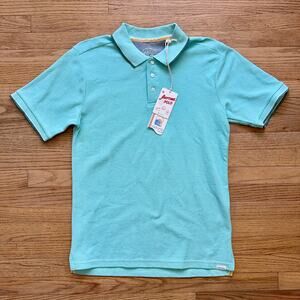 Laguna Anytime Heather Sage Leaf Short Sleeve Men's Shirt Size Small